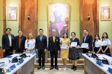 มอบเกียรติบัตรเชิดชูเกียรติแสดงความยินดีบุคลากรมหาวิทยาลัย อาจารย์ และนักศึกษา 07/07/2568