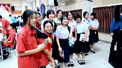 (9/7/2568) นิทรรศการแนะแนวการศึกษา ณ โรงเรียนนวมินทราชินูทิศ สตรีวิทยา 2