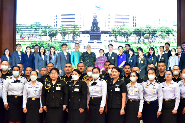 16-1-2567 แนะแนวการศึกษา ณ กองบัญชาการกองทัพไทย