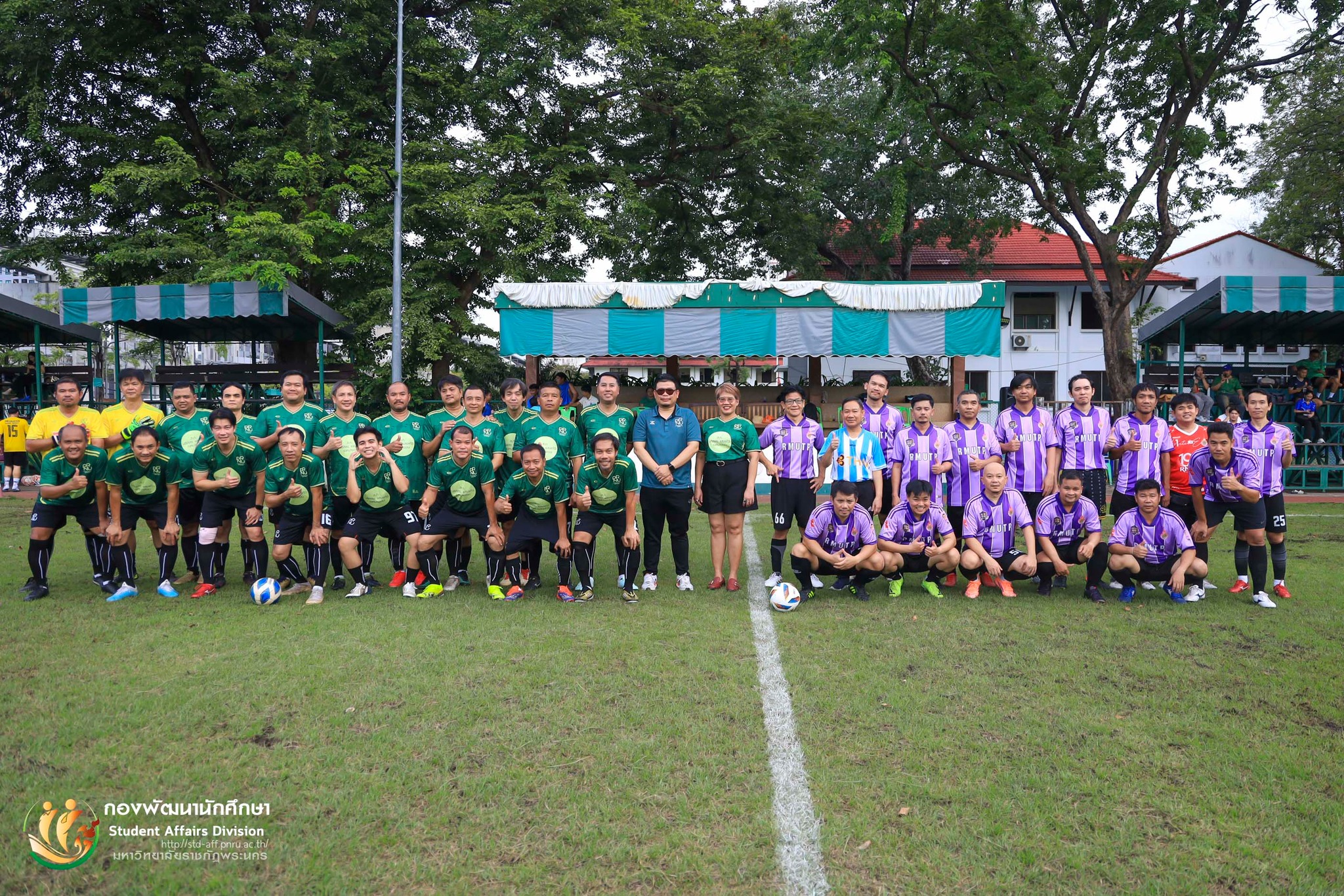 (18/10/2568) การแข่งขันกีฬาบาสเกตบอล-ฟุตบอล “สานสัมพันธ์ 2 พระนคร” กระชับมิตรระหว่าง ม.ราชภัฏพระนคร และ ม.เทคโนโลยีราชมงคลพระนคร