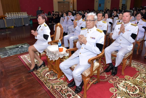 (30/10/2568) พิธีบำเพ็ญกุศลสัตตมวาร(7วัน) เพื่อถวายเป็นพระราชกุศลฯ