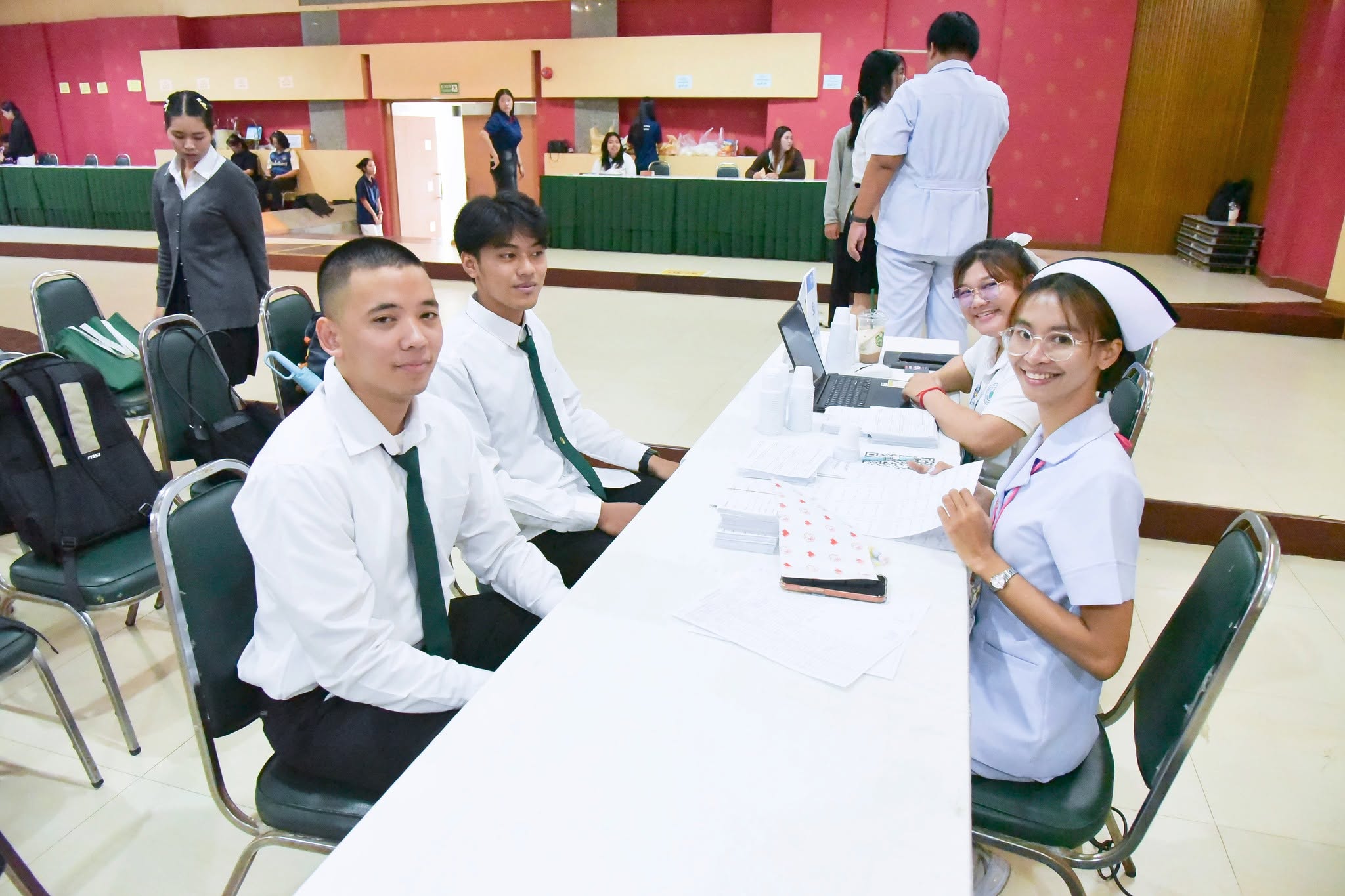 (15-08-2569) ตรวจสุขภาพนักศึกษา ภาค กศ.พบ. ประจำปีการศึกษา 2569