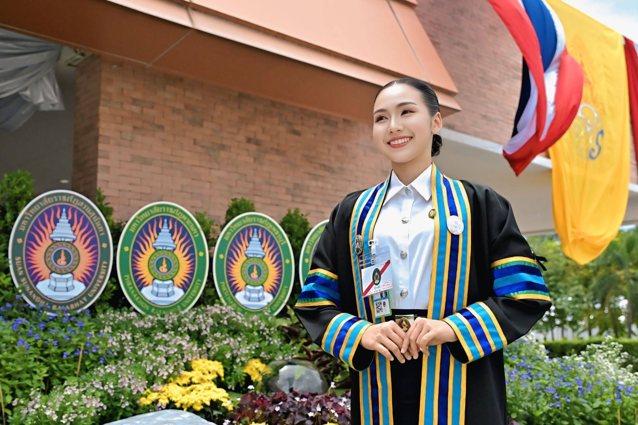04-09-2569 พิธีพระราชทานปริญญาบัตร มหาวิทยาลัยราชภัฏพระนคร ประจำปีการศึกษา 2567-2568 ณ อาคารสิริวรปัญญา มหาวิทยาลัยราชภัฏนครปฐม
