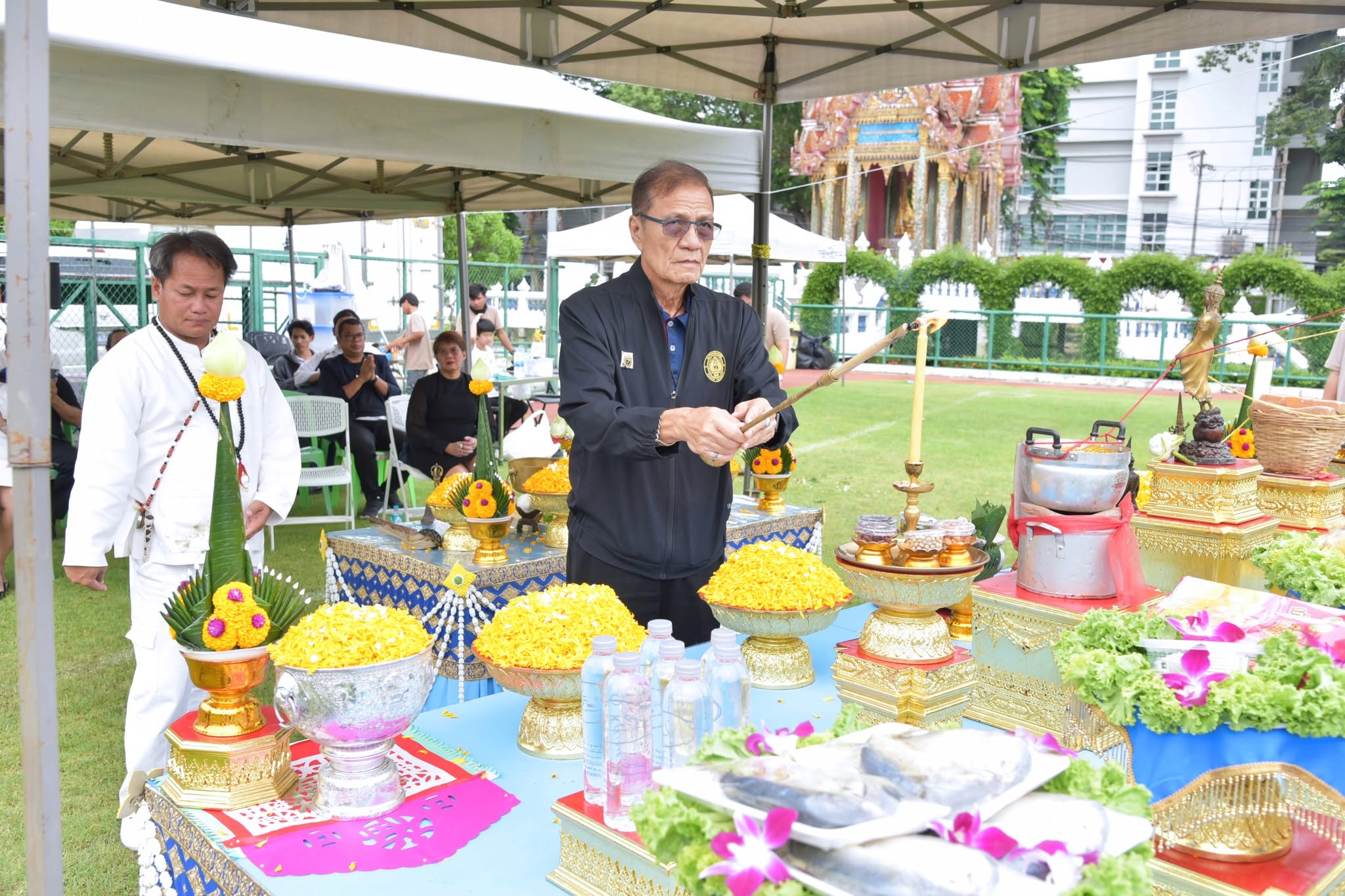 20-08-2569 พิธีบวงสรวงการจัดงาน “วิถีเสน่ห์ วัง คลอง ตลาด”